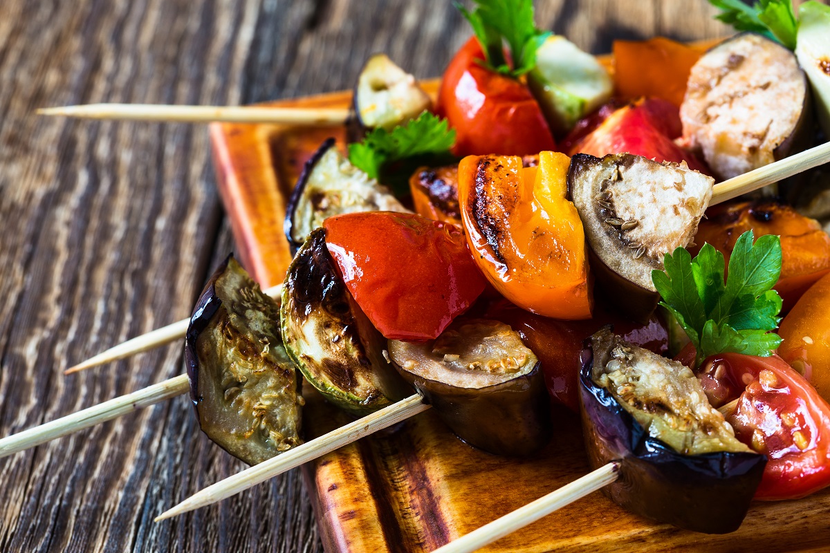 vegan skewers