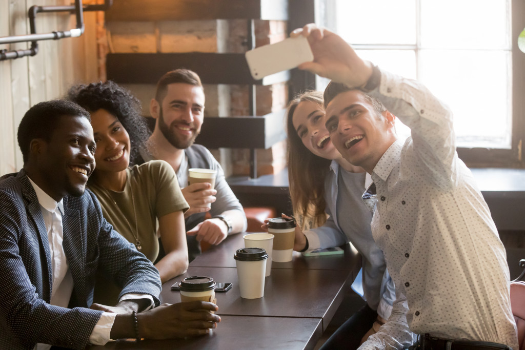 coffee with friends